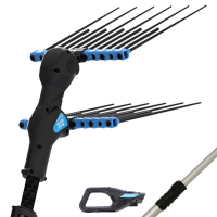 Campagnola Alice STAR 58 PLUS - Asta in alluminio da 150-220 cm - Abbacchiatore elettrico
