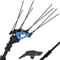 Campagnola Icarus V1 58 - Asta in carbonio da 185-270 cm - Abbacchiatore elettrico