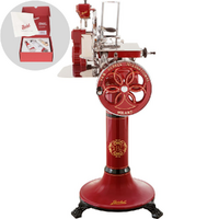 Berkel B114 - Affettatrice a volano con piedistallo - Lama in acciaio al cromo da 320 mm - Rossa