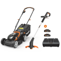 WORX twin pack WG927E - Tagliaerba e Tagliabordi a batteria - 40V - 2x 2Ah