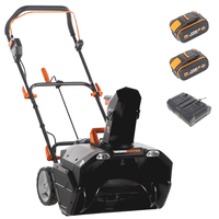 Worx Nitro WG471E - Spazzaneve a batteria -  40V - 2x 4Ah
