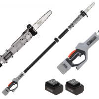 Volpi KVS7100P - Potatore a batteria su asta telescopica - 2 x 21.6V 4.0Ah