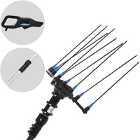 Campagnola Hercules 6 ECO Plug-in - Asta in alluminio - 235 - 325 cm - Abbacchiatore elettrico a batteria