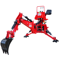 GeoTech-Pro BHF 195 - Retroescavatore per trattore fisso