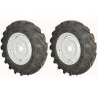Accessorio coppia RUOTE TRACTOR professionali (senza mozzi) misura 5.00 - 10