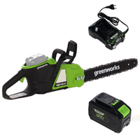 Greenworks GD48CS36K4 - Elettrosega a batteria 48V 4Ah - Lama da 36cm