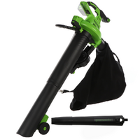 Greenworks GD40BVII - Soffiatore aspiratore a batteria - SENZA BATTERIA E CARICABATTERIE