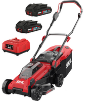 PROMO - Skil 0130 BA - Tagliaerba a batteria - 2x20V/2ah - Taglio 34 cm