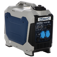 BullMach Fulgor 3000 - Generatore di corrente ad inverter 3,2 kW - Continua 3 kW monofase