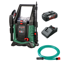 BOSCH UniversalAquatak 36V-100 - Idropulitrice a batteria - 67 Bar + Tubo autoadescante - 36V 4Ah