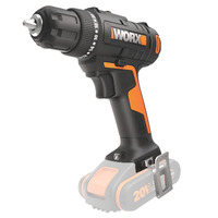 Worx WX100.9 - Trapano avvitatore a batteria 20V - SENZA BATTERIA E CARICABATTERIA