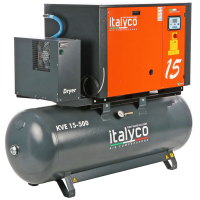 Italyco KVE 15/500 Premium - Compressore rotativo a vite - Pressione max 10 bar