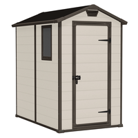 Keter Manor beige - Casetta da giardino - Con finestra laterale - 130x192x198 cm