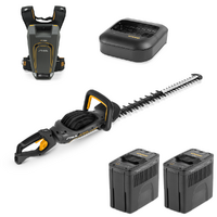 Stiga SHT 900 AE Kit - Tagliasiepi a batteria 2x48V/7.5Ah - Lama da 82 cm