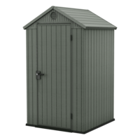 Keter Darwin verde - Casetta porta attrezzi - 123.8x117x205.1 cm