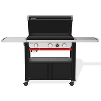 Weber Piastra Premium Slate GPD 76cm - Barbecue a gas portatile