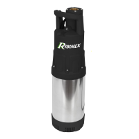 Ribimex PRPVC1201AUTO - Pompa sommersa per pozzi automatica - 1200 W - Acque chiare