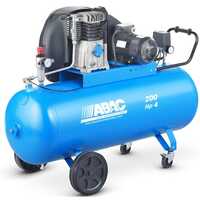 ABAC PRO A39B 200 CT4 - Compressore aria elettrico monofase a cinghia - Motore 4 HP - 200 lt
