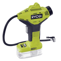 Ryobi R18PI-0 - Compressore a batteria portatile - 18V - SENZA BATTERIA E CARICABATTERIE