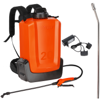 Stocker Ergomist 20 - Pompa irroratrice a spalla a batteria - Serbatoio 20 L - 21 V - SENZA BATTERIE