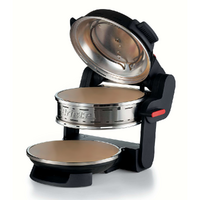 Ariete Pizzeria Nero 0927/01 - Forno pizza elettrico doppio - Pietra biscotto