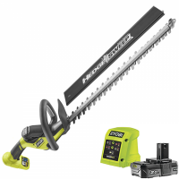 Ryobi RY18HT50A-120 - Tagliasiepi a batteria 18V/2Ah - Lama da 50 cm