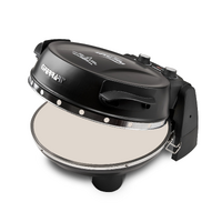 G3 Ferrari Pizzeria Snack Napoletana EVO Nero - Forno Pizza Elettrico - Pietra refrattaria