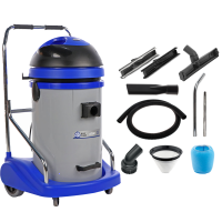 Annovi &amp; Reverberi 4300P - Bidone aspiratutto - Fusto in plastica 77 lt - 2400W