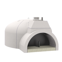 Edilmark FP 100N - Forno a legna da incasso con piano cottura &Oslash; 100 cm - Capacit&agrave; cottura 5 pizze