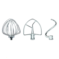 KitchenAid 5KSM7BL3PSS - Set 3 accessori in acciaio inox