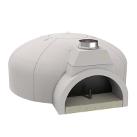 Edilmark FP 140N - Forno per pizza - Piano Fuoco 80mm - Capacit&agrave; cottura 10 pizze