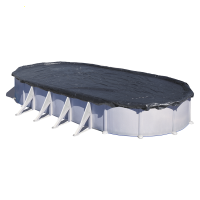 Copertura per piscine ovali Gre 1000 x 550 cm