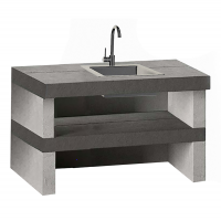 Edilmark PANKA con Lavandino per KUBO - Accessorio barbecue