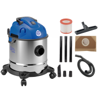 Annovi &amp; Reverberi AR3370 - Bidone aspiratutto - Fusto Inox 20 lt - 1400W