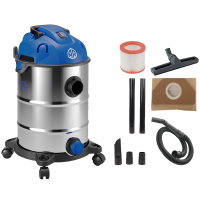 Annovi &amp; Reverberi AR3670 - Bidone aspiratutto - Fusto Inox 30 lt - 1600W
