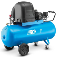 ABAC PRO A39B 200 CT3 - Compressore aria elettrico trifase a cinghia silenziato - Motore 3 HP - 200 lt