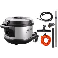 Nilfisk VP 930 Eco Pro Hepa EU - Aspirapolvere ULTRA silenzioso - Fusto in acciaio 15 lt - 400W