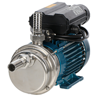 Tellarini ALM 25 MS - Pompa elettrica da travaso in acciaio inox - Raccordi in INOX dritti - Monofase - 230V - Scegli i tuoi raccordi!