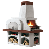 Palazzetti Parenzo - Barbecue in muratura con forno