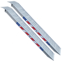 S.T.P. H72/30S - Rampe con montante senza bordo in alluminio - mt. 3.00  - Portata 13 quintali