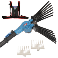 Lisam Oliwatt 3 - Abbacchiatore Elettrico a batteria - Asta Telescopica - 235-330 cm - Batteria 12V 56Ah