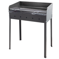 Mille Stella Eco Large - Barbecue in ferro artigianale a carbone - 67,5x37cm