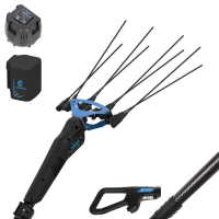 Campagnola MASTER PLUG-IN - Asta in Carbonio e alluminio da 150-220 cm - Abbacchiatore elettrico a batteria  - 21.6V 5Ah