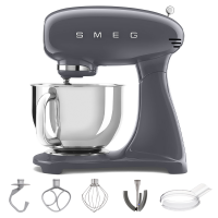 Smeg Full Color Grafite - Impastatrice Planetaria - Vasca in Inox da 4,8 litri