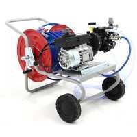 Kit motopompa irrorazione con carrello - Pompa Comet APS31 con motore elettrico