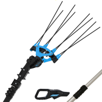 Campagnola Icarus V1 ECO Plug-in - Asta in alluminio da 150-220 cm - Abbacchiatore elettrico a batteria