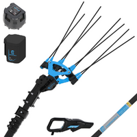 Campagnola Icarus V1 ECO Plug-in - Asta in carbonio da 230 cm - Abbacchiatore elettrico a batteria - 21.6V 5Ah