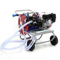 Kit motopompa irrorazione con carrello - Pompa Comet APS41 motore Honda GX160