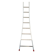 Facal Atlanta ATL-08/S, 8 gradini, 2.30 m - Scala da appoggio in alluminio - Altezza stimata operativa 3.19 m