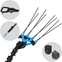 Campagnola Icarus V1 ECO Plug-in - Asta in carbonio da 150-220 cm - Abbacchiatore elettrico a batteria- 21.6V 5Ah